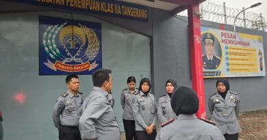 Kakanwil Kemenkumham Banten Romi Yudianto Sambangi Lapas Perempuan Kelas IIA Tangerang