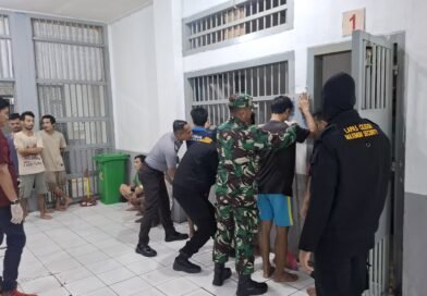 Lapas Cilegon Perketat Keamanan, Gelar Penggeledahan Gabungan di Blok Hunian