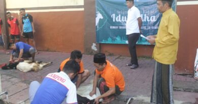 Peringati Idul Adha, Rutan Bangil Sembelih 14 Ekor Kambing Qurban Idul Adha 1446 H Peringati Idul Adha, Rutan Bangil Sembelih 14 Ekor Kambing Qurban Idul Adha 1446 H