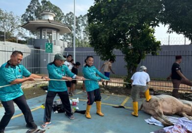 Lapas Perempuan Tangerang Gelar Sholat Ied dan Pemotongan Hewan Kurban