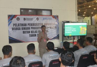 Daur Ulang, Rutan Bangil Gelar Pelatihan Pengolahan Sampah Plastik Bersama Pelindo