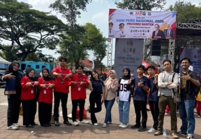 Kick Off HPN 2026  dan Jalan Santai Bersama Kapolri, diikuti Mahasiswa Unsera