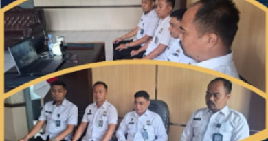 Ikuti Refleksi Akhir Tahun KEMENIMIPAS, Bapas Magelang Siap Tingkatkan Kinerja