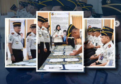 Langkah Nyata Bangun Integritas, Kepala Bapas Kelas II Magelang Hadiri Penandatanganan Pakta Integritas Kanwil Ditjen Pemasyarakatan Jawa Tengah