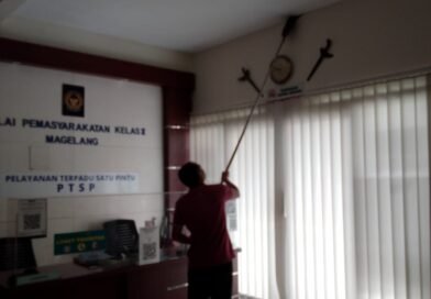 Bersih, Rapi, Siap Melayani: Semangat Tanpa Jeda PPNPN Balai Pemasyarakatan Kelas II Magelang