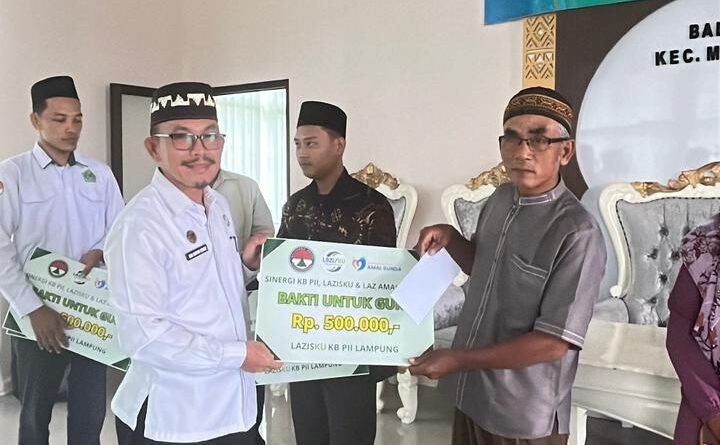 LAZISKU Lampung Salurkan Tanda Kasih untuk Guru Honorer dan Guru Ngaji