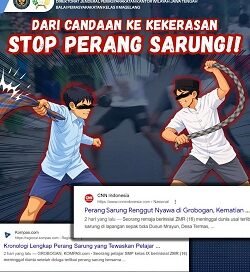 Dari Candaan Berujung Kekerasan, Bapas Magelang Serukan Stop Perang Sarung Dari Candaan Berujung Kekerasan, Bapas Magelang Serukan Stop Perang Sarung