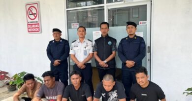 Sebanyak 10 orang Warga Binaan Pemasyarakatan (WBP) menjalani tes urine yang digelar di Klinik Pratama Rutan Manna