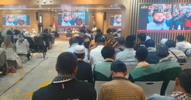 AWG Bahas Masa Depan Palestina Dalam Perspektif Hukum Internasional Suasana seminar bertajuk "78 Tahun Nakba dan Masa Depan Palestina dalam Perspektif Hukum Internasional Pasca Board of Peace". Seminar berlangsung di Aula HB Jassin Taman Ismail Marzuki, Jakarta, Minggu 17 Mei 2026 (Foto: Dokumentasi AWG)