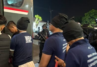 Sejumlah Warga Binaan Dipindahkan ke Lapas Nusakambangan Untuk Pembinaan Lanjutan