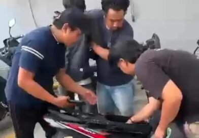 Berbekal Rekaman CCTV, Pelaku Curanmor Bersenpi Diringkus Tim Resmob Polres Serang