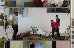 Lapas Serang Lakukan Fogging Menyeluruh Area Lapas Lapas Serang Lakukan Fogging Menyeluruh Area Lapas