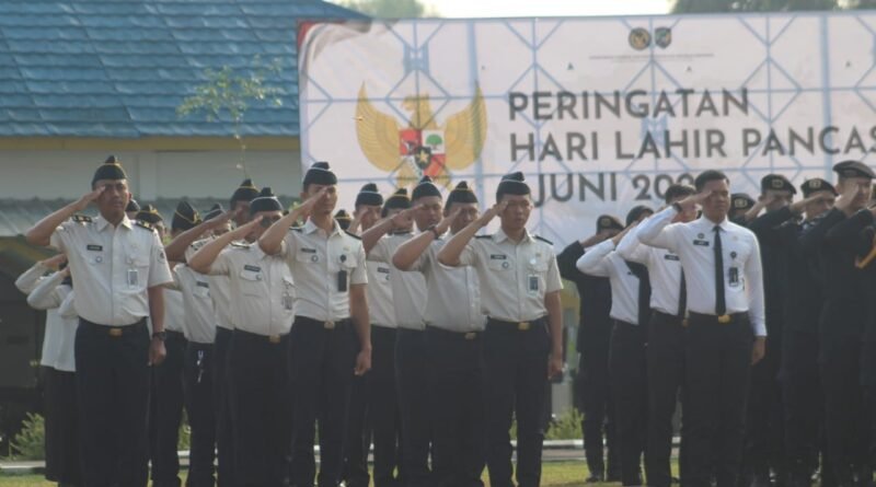 Hari Lahir Pancasila, Lapas Kelas IIA Cilegon Berlangsung Khidmat, Tanamkan Semangat Hari Lahir Pancasila, Lapas Kelas IIA Cilegon Berlangsung Khidmat, Tanamkan Semangat