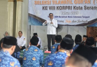 Ratusan ASN Berlaga di STQ KORPRI VIII Kota Serang, Sekda: Al-Qur’an Harus Jadi Pedoman Kerja Ratusan ASN Berlaga di STQ KORPRI VIII Kota Serang, Sekda: Al-Qur’an Harus Jadi Pedoman Kerja
