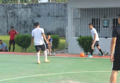 Sampai HUT RI Ke-81, Rutan Kelas IIB Manna Gelar Sparing Untuk Seleksi Tim Futsal Terbaik WBP