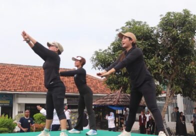 Lapas Kelas IIA Serang Gelar Senam Bersama Warga Binaan Untuk Jaga Kebugaran Dan Semangat Positif