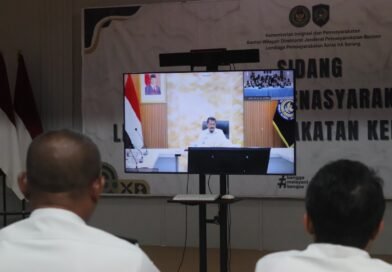 Ikuti Pengarahan Dirjenpas Secara Virtual, Lapas Serang Perkuat Komitmen Kinerja