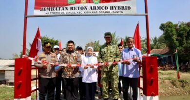 Dandim dan Bupati Serang Resmikan Jembatan Beton Armco Hybrid, Permudah Akses Warga Kibin Dandim dan Bupati Serang Resmikan Jembatan Beton Armco Hybrid, Permudah Akses Warga Kibin