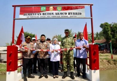 Dandim dan Bupati Serang Resmikan Jembatan Beton Armco Hybrid, Permudah Akses Warga Kibin Dandim dan Bupati Serang Resmikan Jembatan Beton Armco Hybrid, Permudah Akses Warga Kibin