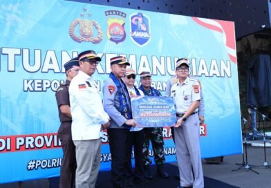 Polda Banten Salurkan Bantuan Sosial bagi Warga Terdampak Gempa Nusa Tenggara Timur
