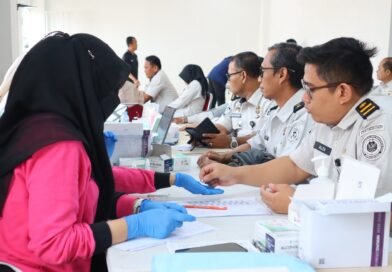 Jaga Kebugaran Petugas, Lapas Kelas I Tangerang Gelar Cek Kesehatan Gratis dan Skrining TB Lanjutan