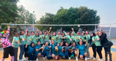 Penuh Antusiasme, Warga Binaan Lapas Perempuan Tangerang Berlaga di Final Lomba Voli
