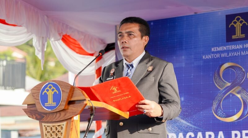 Kemenkum Malut Peringati Hari Pengayoman ke-81, Teguhkan Komitmen Transformasi Digital dan Pelayanan Hukum yang Berdampak Kemenkum Malut Peringati Hari Pengayoman ke-81, Teguhkan Komitmen Transformasi Digital dan Pelayanan Hukum yang Berdampak