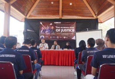 UKM Komunitas Kajian dan Penulisan Hukum UHB Gelar Sosialisasi dan Kunjungan Edukasi ke Lapas Purwokerto