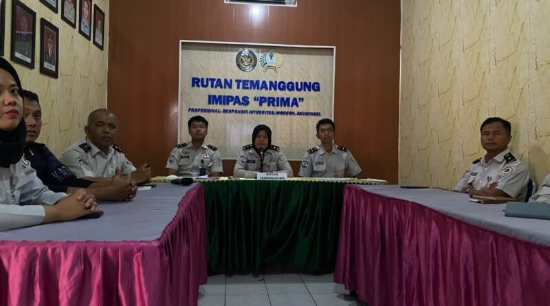Perkuat Sinergi Pengusulan Hak Integrasi, Bapas Magelang Hadiri Sidang TPP Rutan Temanggung Perkuat Sinergi Pengusulan Hak Integrasi, Bapas Magelang Hadiri Sidang TPP Rutan Temanggung